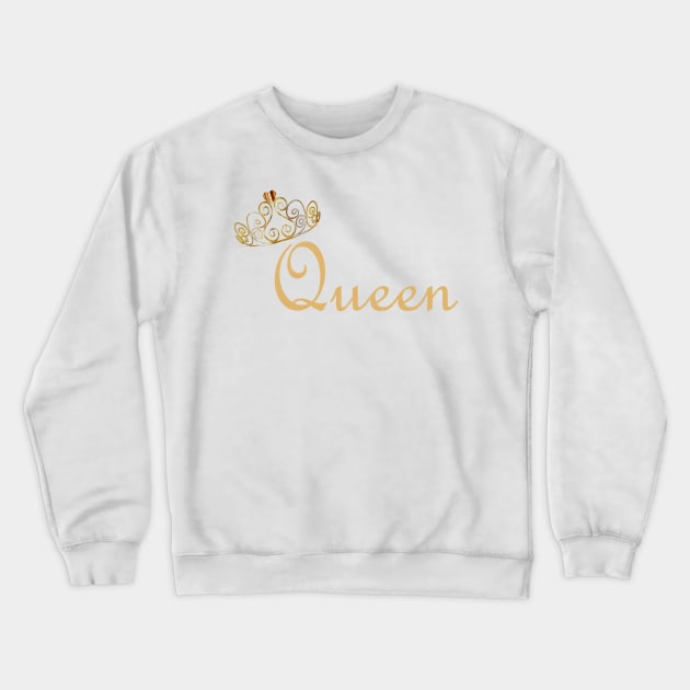 QUEEN Crewneck Sweatshirt by DESIGNSBY101